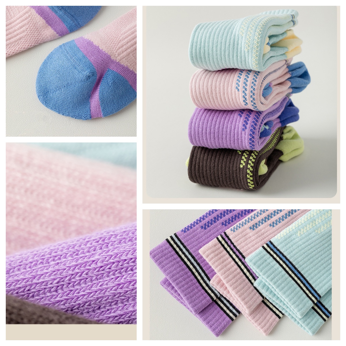 Compression SportsSocks Women Men Socks, Unisex Breathable High Tube Socks For Running, Cycling, Soccer, Hiking, Travel