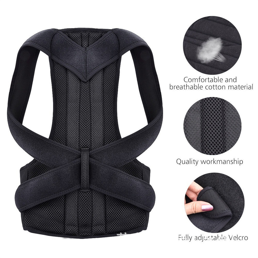 Back Brace Posture Corrector For Women And Men, Back Lumbar Support Shoulder Straightener, Adjustable Full Back Support, Posture Support For Improve Posture Provide Spine Corrector
