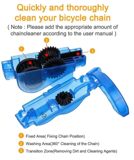 Bicycle Chain Clean Brush Cleaner Bicycle Chains Gear Grunge Brush Cleaner Bike Wash Tool Set Bicycle Repair Tools