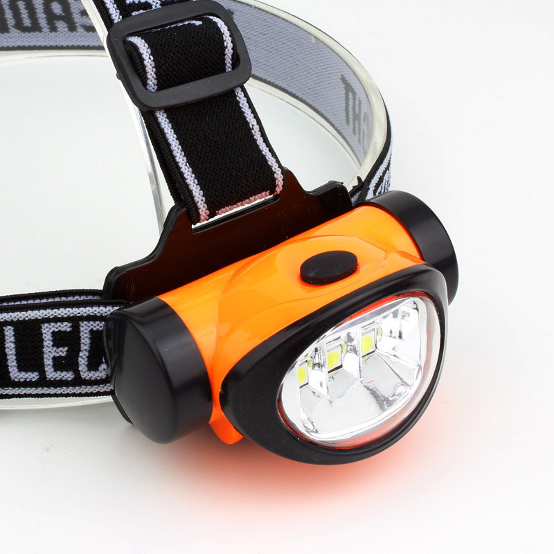 Headlamp strong LED white light source night outdoor walking cycling fishing camping power outage emergency lighting headlamp