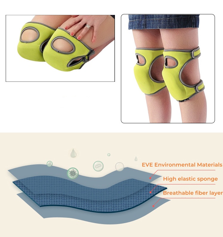 1 Pair Comfortable And Durable Soft Thick Non-Slip Memory Foam Outdoor Gardening Knee Pads, Home Patio Pruning Garden Knee Pads