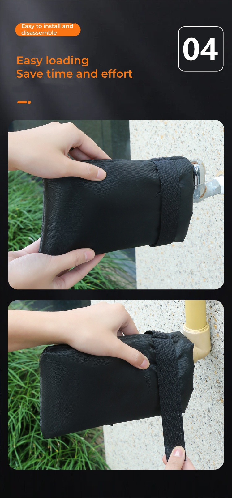 1pc Faucet Anti-Freeze Cover