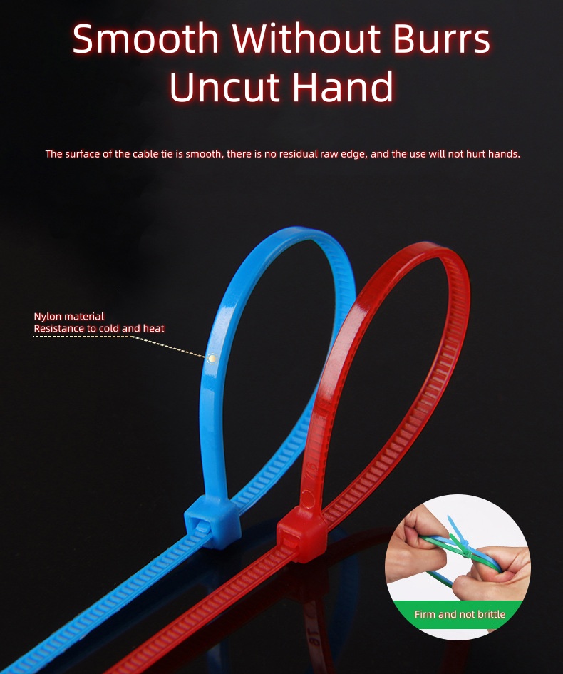 100 pcs A Set Of Gardening Strapping,Zip Ties, Plastic Winding, Plant-Fixing, Portable Gardening Cables, Gardening And Lawn Care