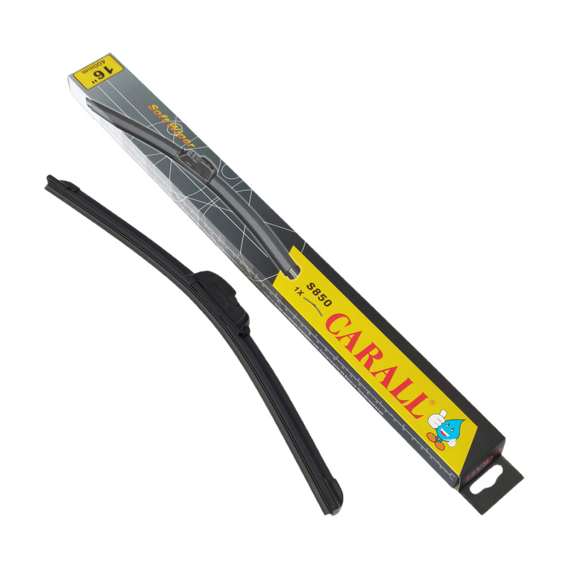 CARALL S850 Boneless Wiper Universal Lucas Wiper  14" 16" 18" 19" 20" 21" 22" 24" 26"28",Car Windshield Wiper Blades U-Type Universal Soft Rubber Frameless Bracketless Car Wipers