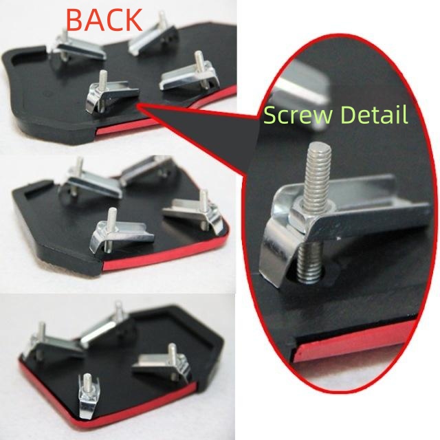 Car accelerator pedal non-slip brake clutch 3 pieces modified aluminum alloy pedal,Universal Car Brake And Accelerator Pedal Set