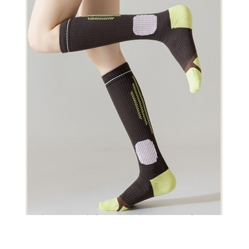 Compression SportsSocks Women Men Socks, Unisex Breathable High Tube Socks For Running, Cycling, Soccer, Hiking, Travel
