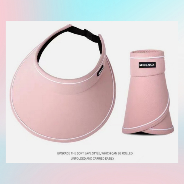 1pc Adjustable Women Multi-Color Mountaineering Outdoor Sun Hat Visor Cap, Spring/Summer Outdoor Sports Brimless Sun Hat UV Protection