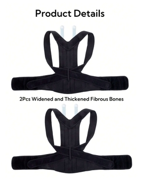 Back Brace Posture Corrector For Women And Men, Back Lumbar Support Shoulder Straightener, Adjustable Full Back Support, Posture Support For Improve Posture Provide Spine Corrector