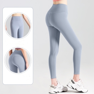 High Elastic Seamless Sports Leggings, Tummy Control &amp; Butt-Lifting, Workout Leggings, Yoga Gym Outfits， Yoga Leggings Basic High Waist V-Waist Yoga Gym Tight-Fitting Pants