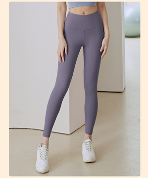 High Elastic Seamless Sports Leggings, Tummy Control &amp; Butt-Lifting, Workout Leggings, Yoga Gym Outfits， Yoga Leggings Basic High Waist V-Waist Yoga Gym Tight-Fitting Pants