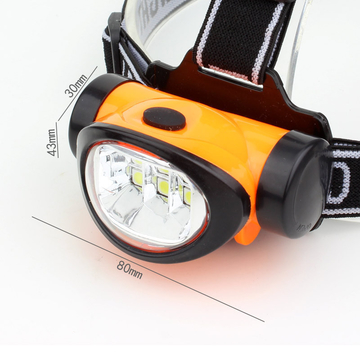Headlamp strong LED white light source night outdoor walking cycling fishing camping power outage emergency lighting headlamp