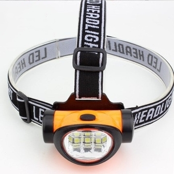 Headlamp strong LED white light source night outdoor walking cycling fishing camping power outage emergency lighting headlamp
