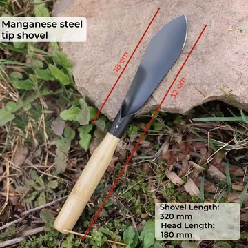 Gardening spatula digging wild vegetable spatula garlic flower growing tool for driving the sea tool