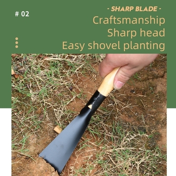Gardening spatula digging wild vegetable spatula garlic flower growing tool for driving the sea tool