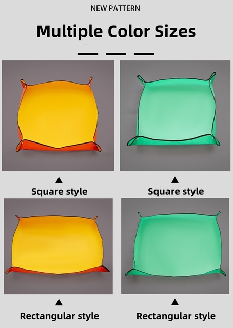 1pc Waterproof Gardening Mat, Suitable For Flower &amp; Succulent Plant Transplanting And Soil-Upturn,Garden Planting Pad, Waterproof Thickened Soil Replacement Mat For Plants, Flowers And Succulents, Gardening Tool