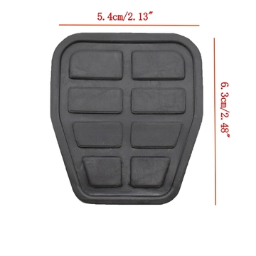 T4 transport vehicle accelerator brake clutch pedal 3-piece set foot leather