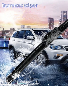 CARALL S850 Boneless Wiper Universal Lucas Wiper  14&quot; 16&quot; 18&quot; 19&quot; 20&quot; 21&quot; 22&quot; 24&quot; 26&quot;28&quot;,Car Windshield Wiper Blades U-Type Universal Soft Rubber Frameless Bracketless Car Wipers